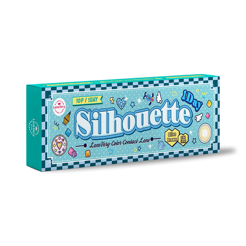 Silhouette 1Day Olive Brown