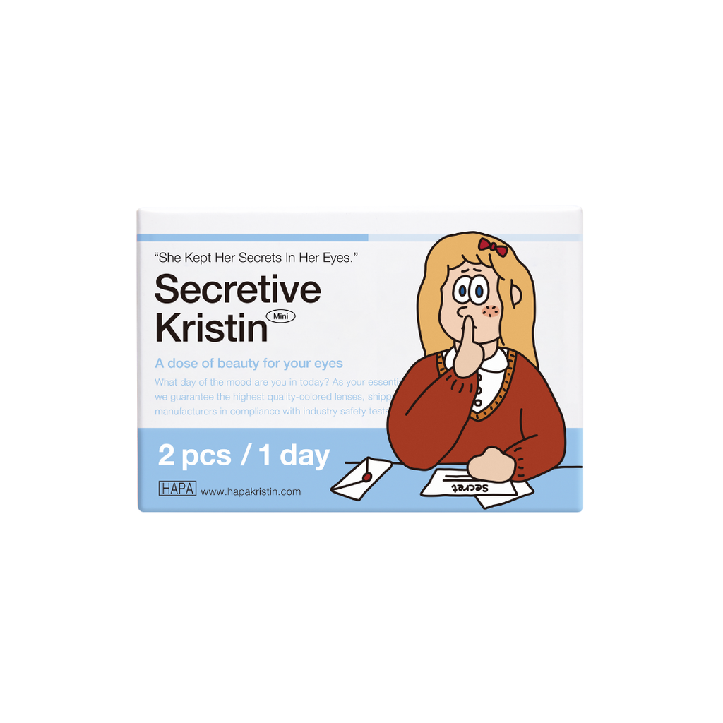 [Gift] Secretive Kristin Mini (2P)  1Day Crème Brown