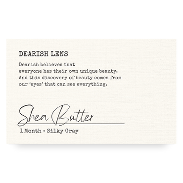 Shea Butter Monthly Silky Gray