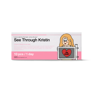 New See Through Kristin 1Day Ash Brown