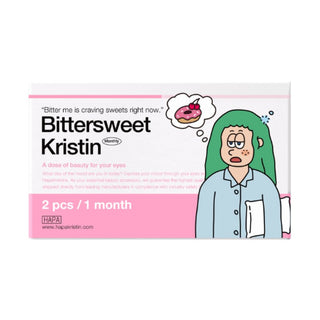 Bittersweet Kristin Mini 1Day Amber Brown - eotd