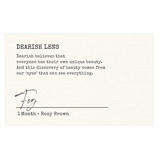Fog Monthly Rosy Brown