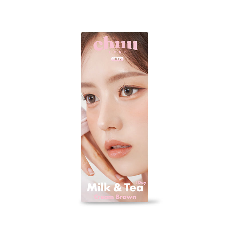 CHUULENS【チューレンズ】Milk & Tea 1Day Cream Brown /ミルクティー