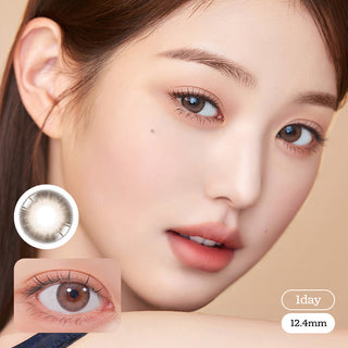 A To Z Kristin (12.4mm) 1Day  Brown
