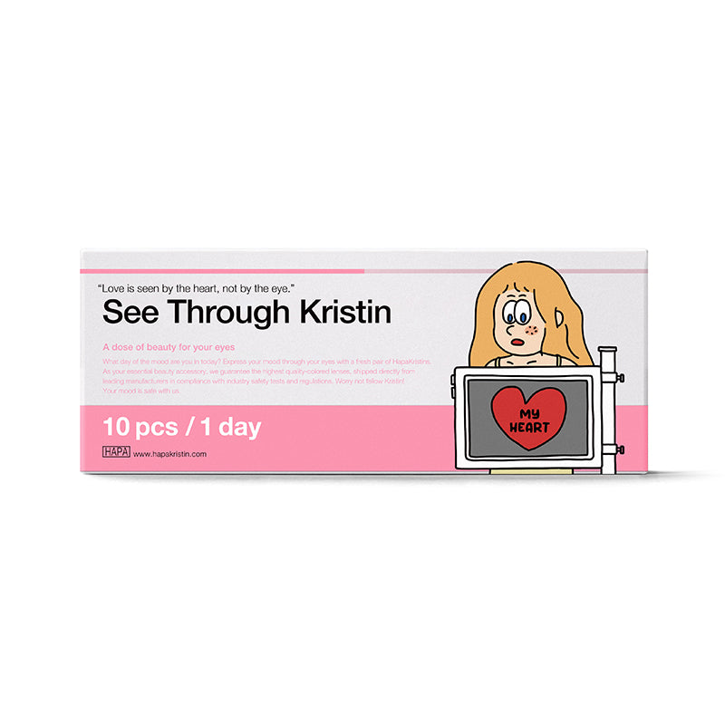 New See Through Kristin 1Day Ash Brown