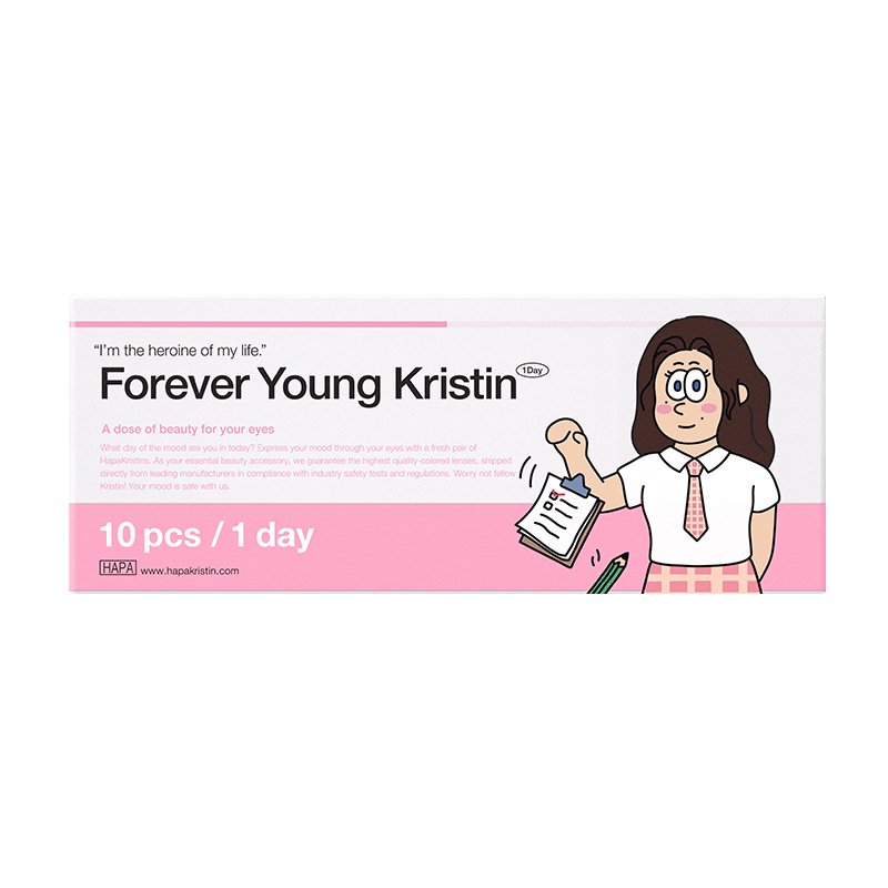 Forever Young Kristin 1Day Wannabe Brown - eotd
