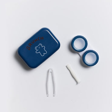 Teddy Bear Lens Case ネイビー